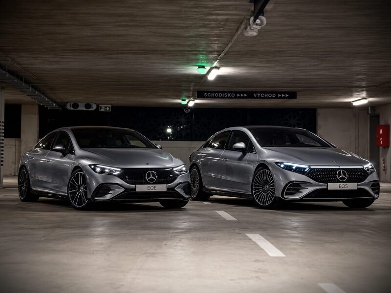 Elektrický Mercedes-Benz EQE a EQS – porovnanie modelov